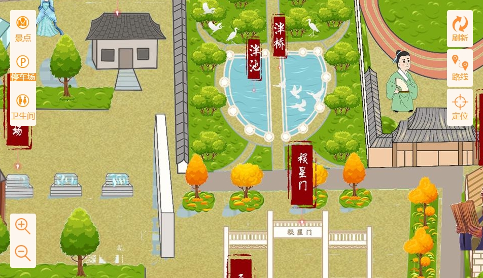 香洲手绘地图景区语音讲解导览系统：智慧景区建设的基石