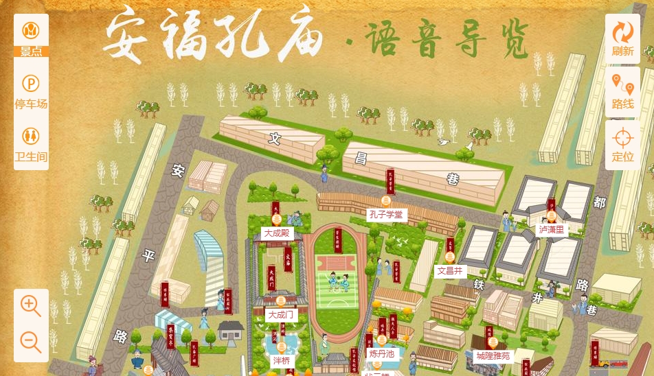 香洲手绘地图：智慧景区智能化服务的延伸